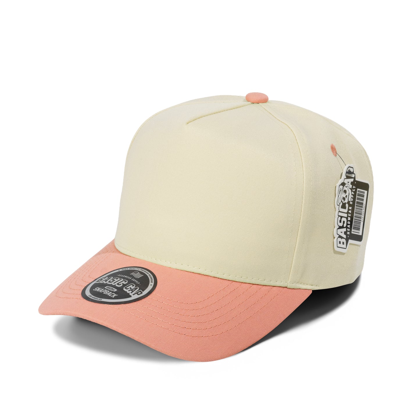 Plain Curve 5Panel Hat 5001