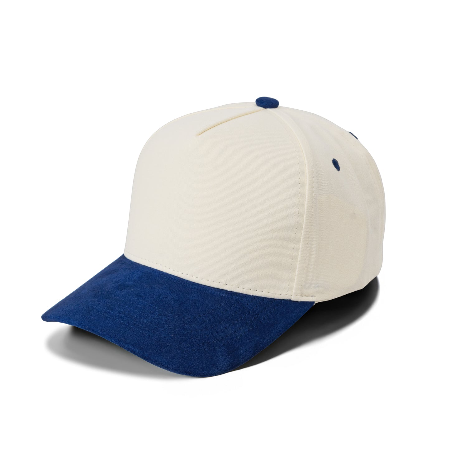 Plain Curve 5Panel Cotton Suede Hat 5004-1