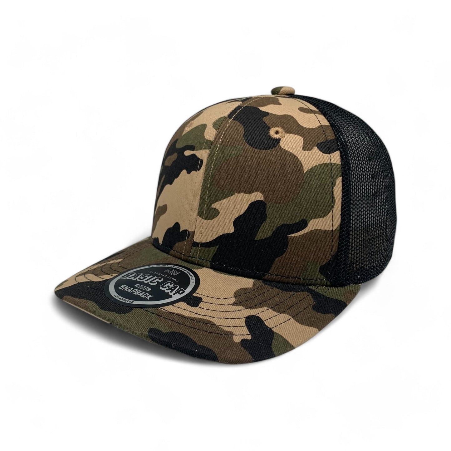 PLAIN CURVE 6PANEL JUNIOR MESH - P6JM