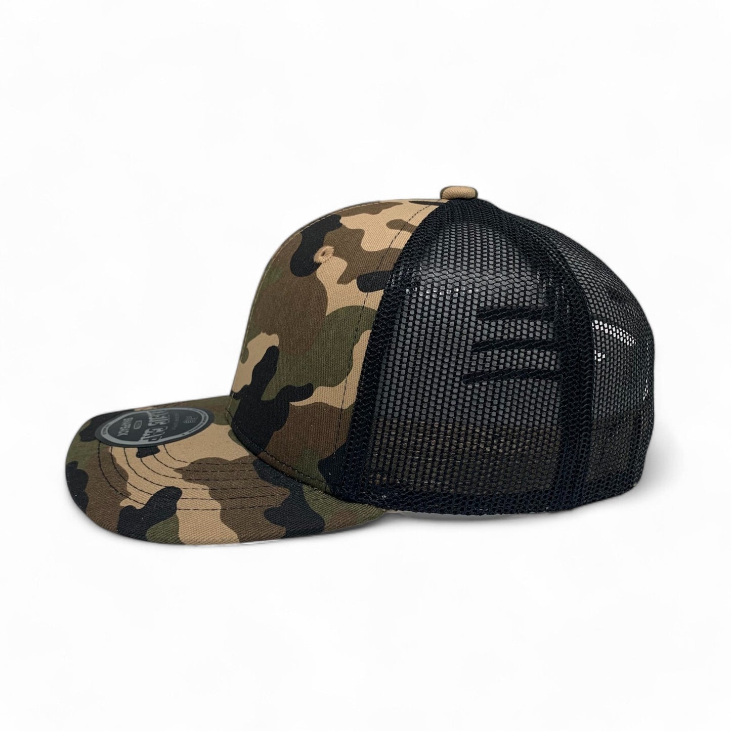 PLAIN CURVE 6PANEL JUNIOR MESH - P6JM