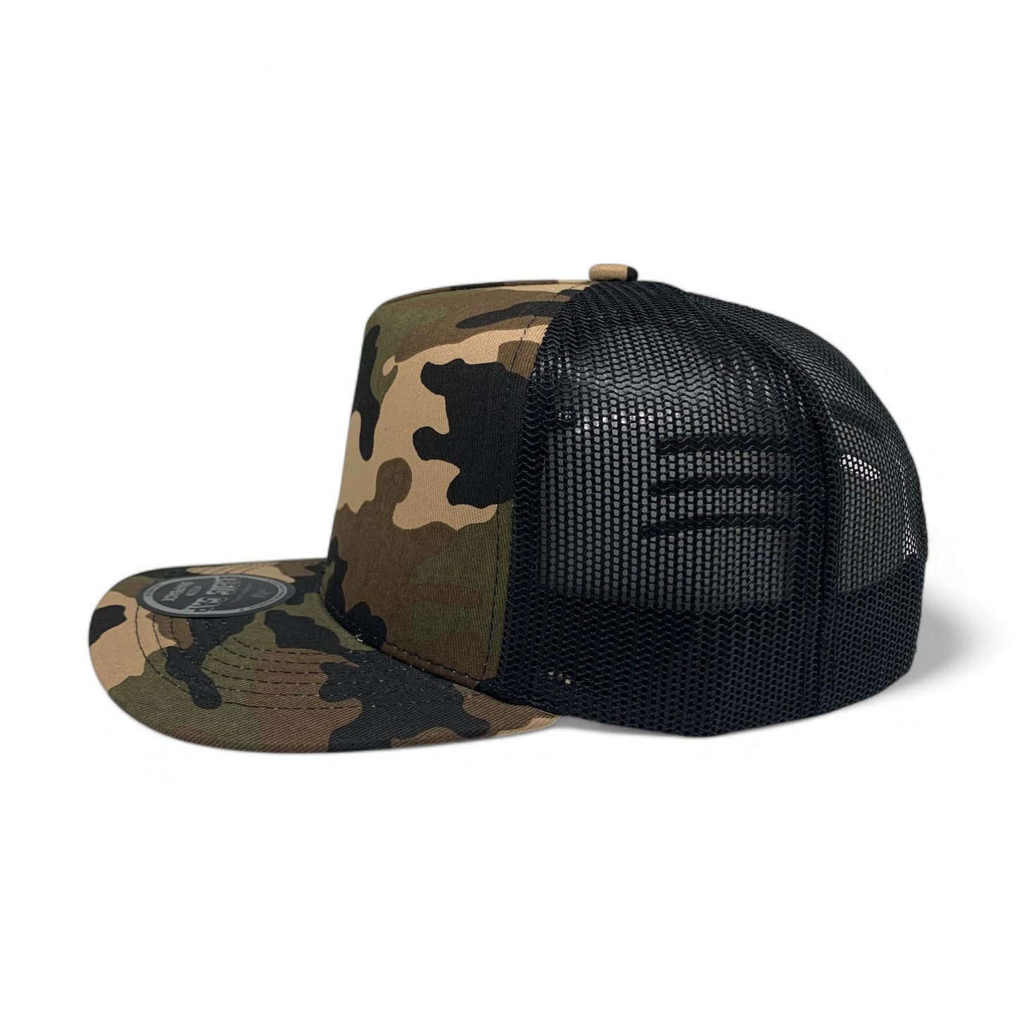 PLAIN CURVE 5PANEL UNDER MEXICO PRINTED MESH HAT - P5MM