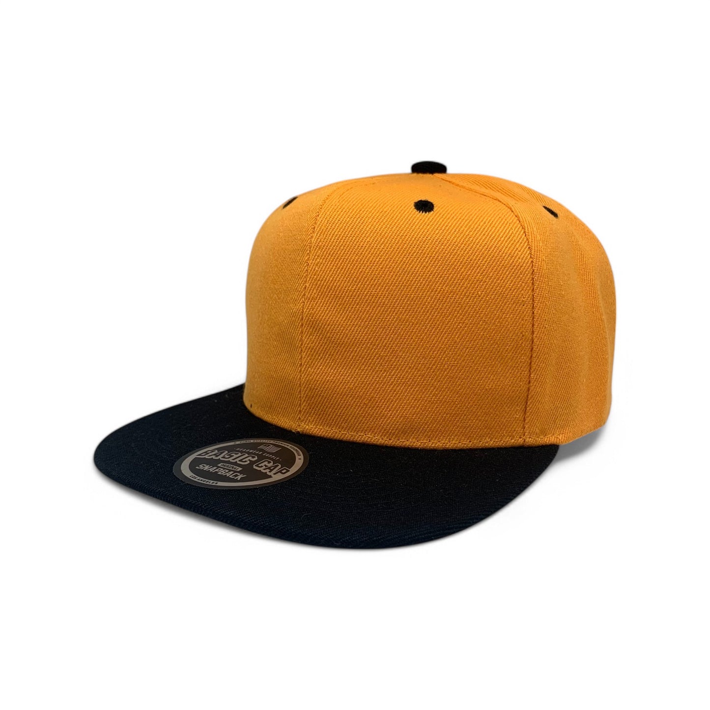 Plain Poly Snapback Hat 8002