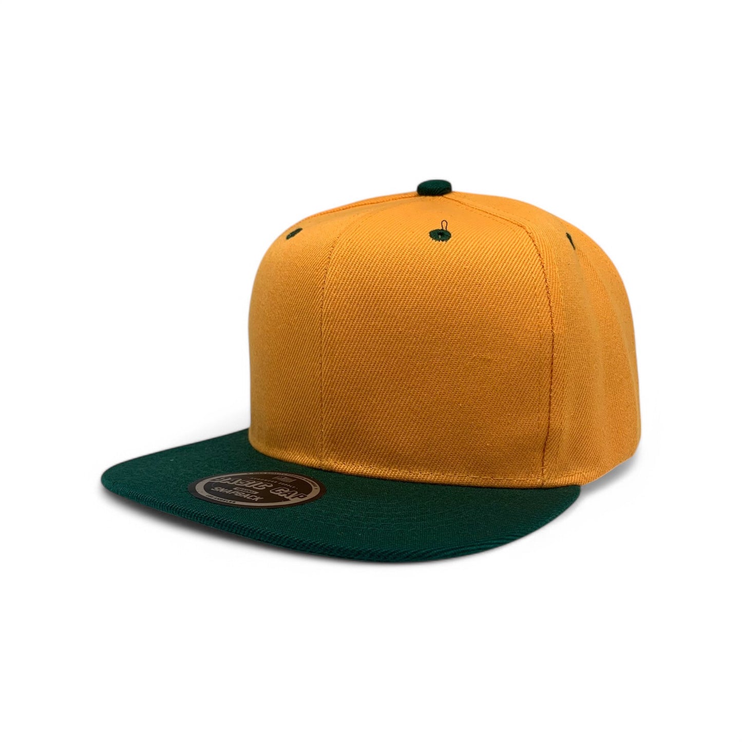 Plain Poly Snapback Hat 8002