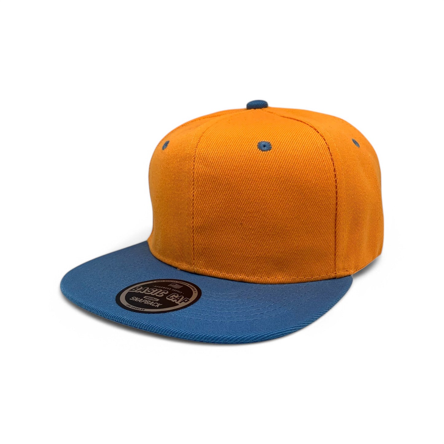 Plain Poly Snapback Hat 8002