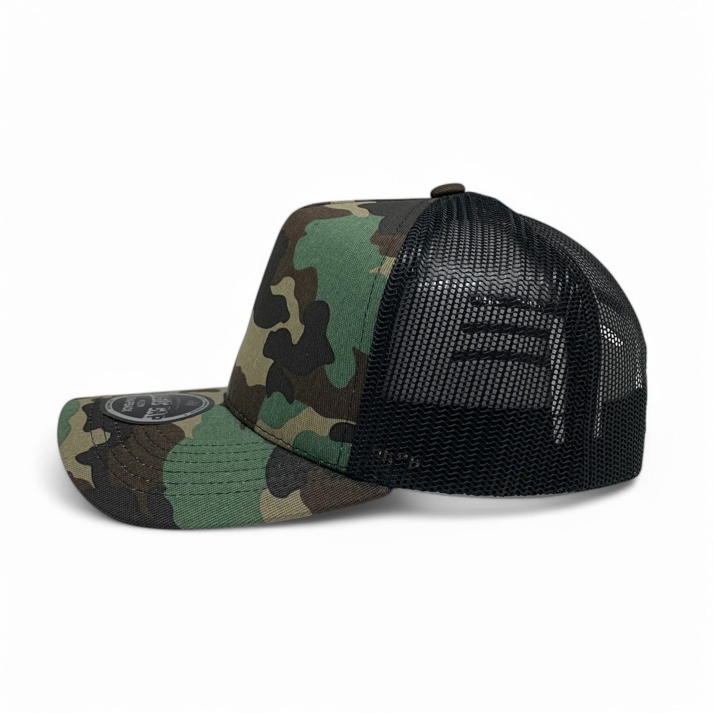 PLAIN CURVE 5PANEL CAMO PATTERN MESH - P5CCM