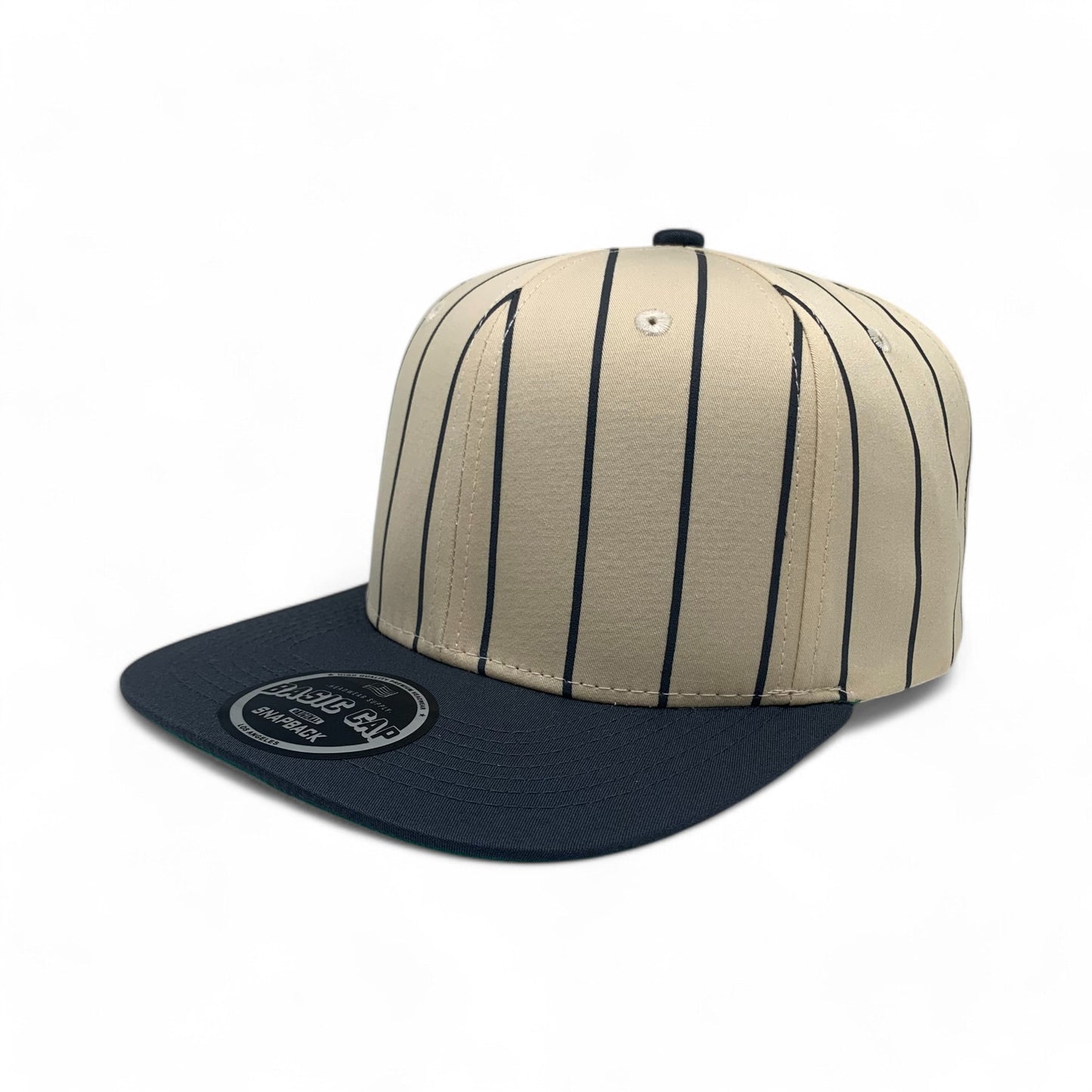 PLAIN FLAT PIN STRIPE HAT - PFPS