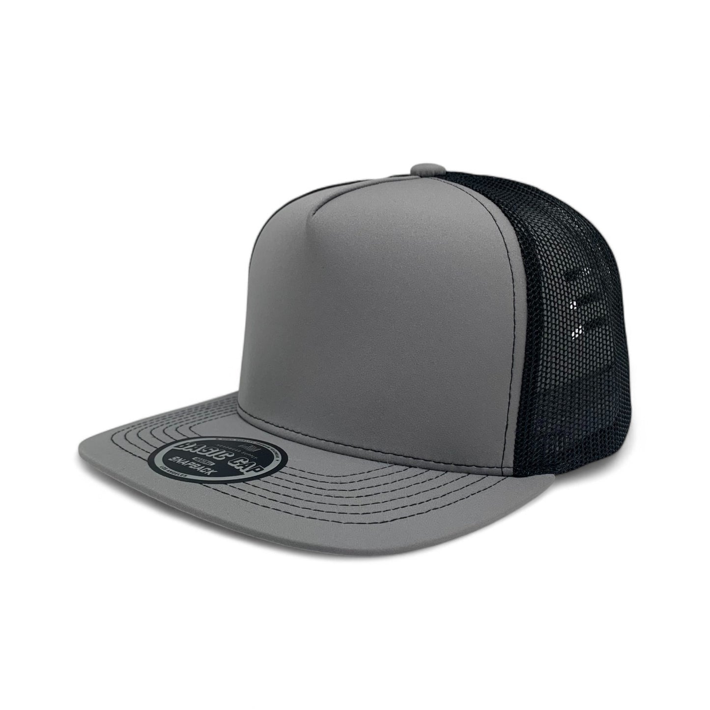 Plain 5Panel Flat Bill Mesh 5051