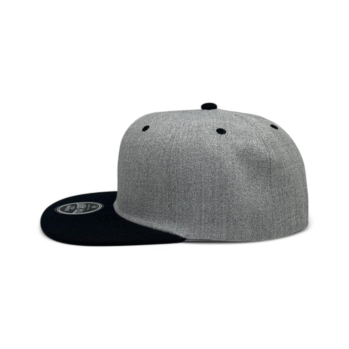 Plain Poly Snapback Hat 8002