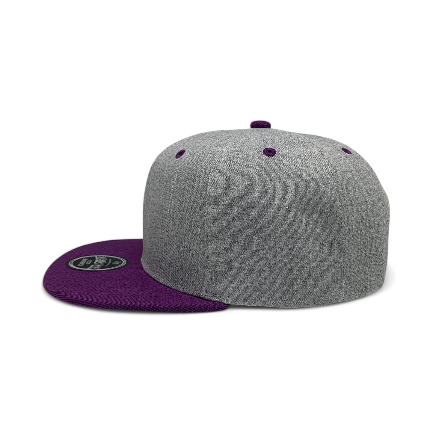 Plain Poly Snapback Hat 8002