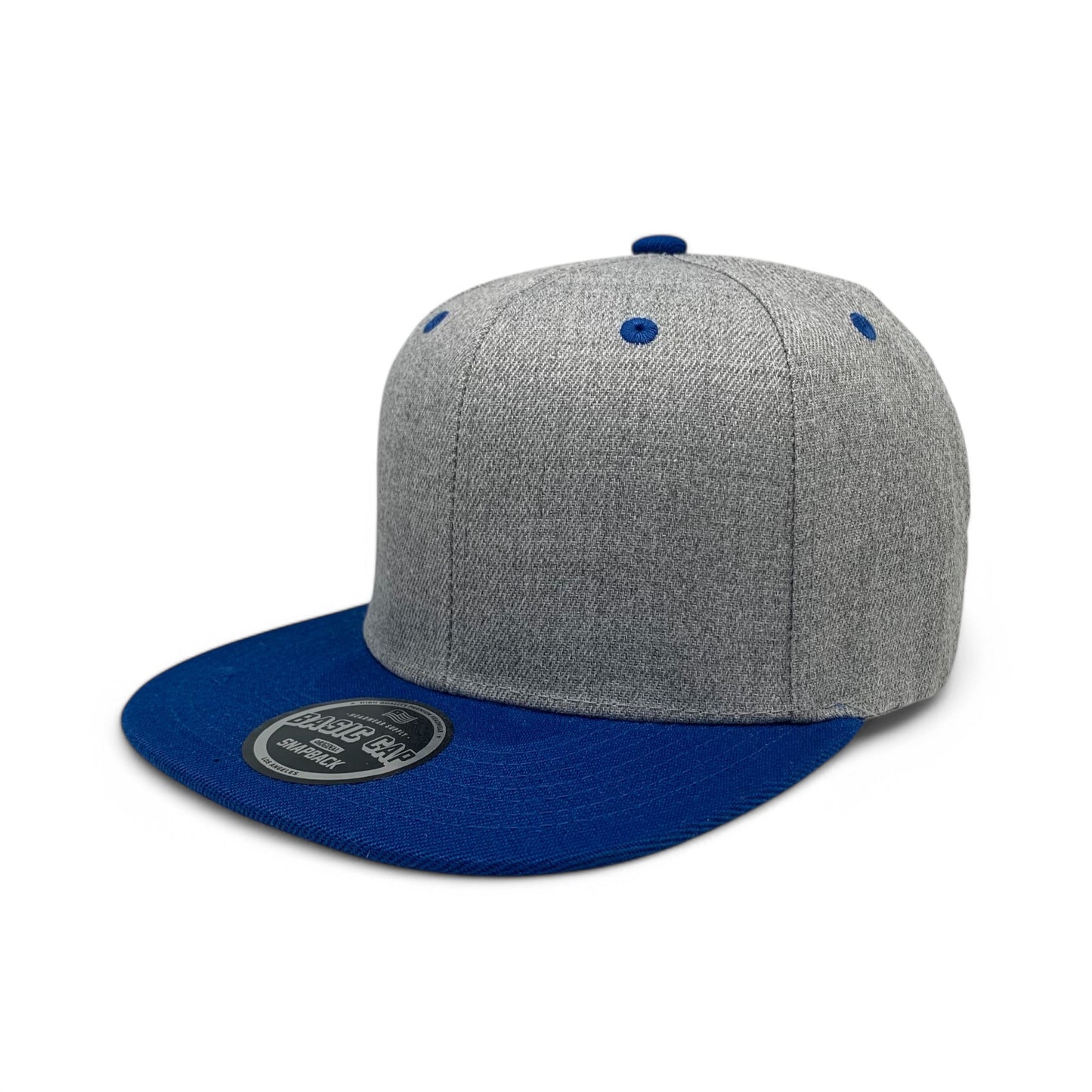 Plain Poly Snapback Hat 8002