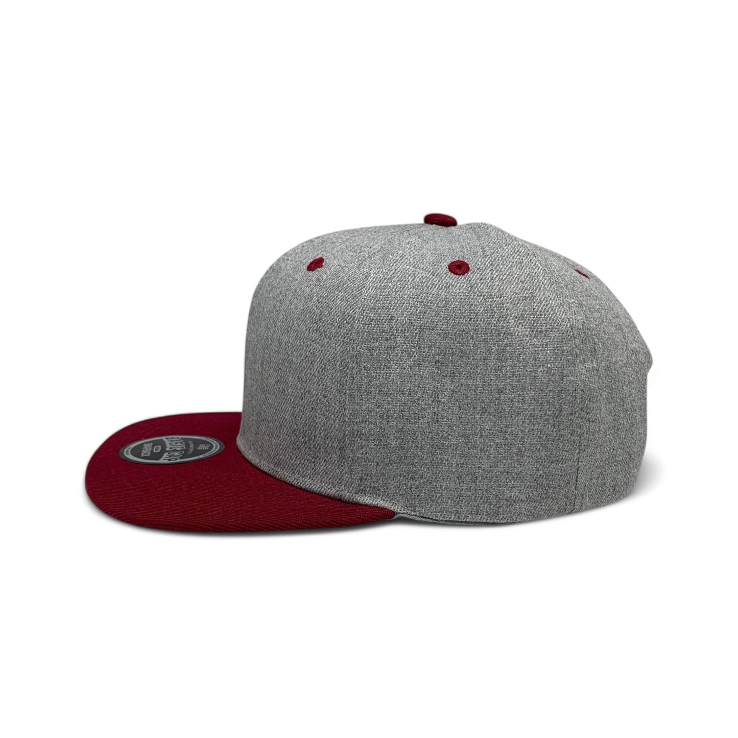 Plain Poly Snapback Hat 8002