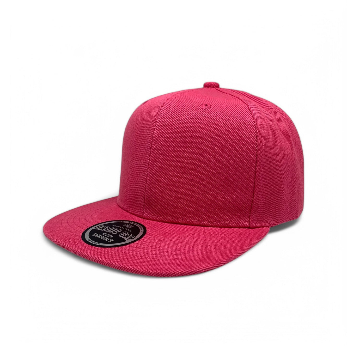 Plain Poly Snapback Hat 8002