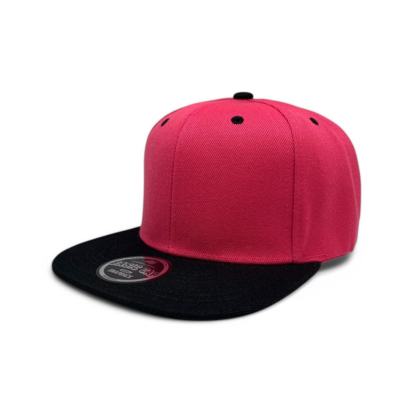 Plain Poly Snapback Hat 8002