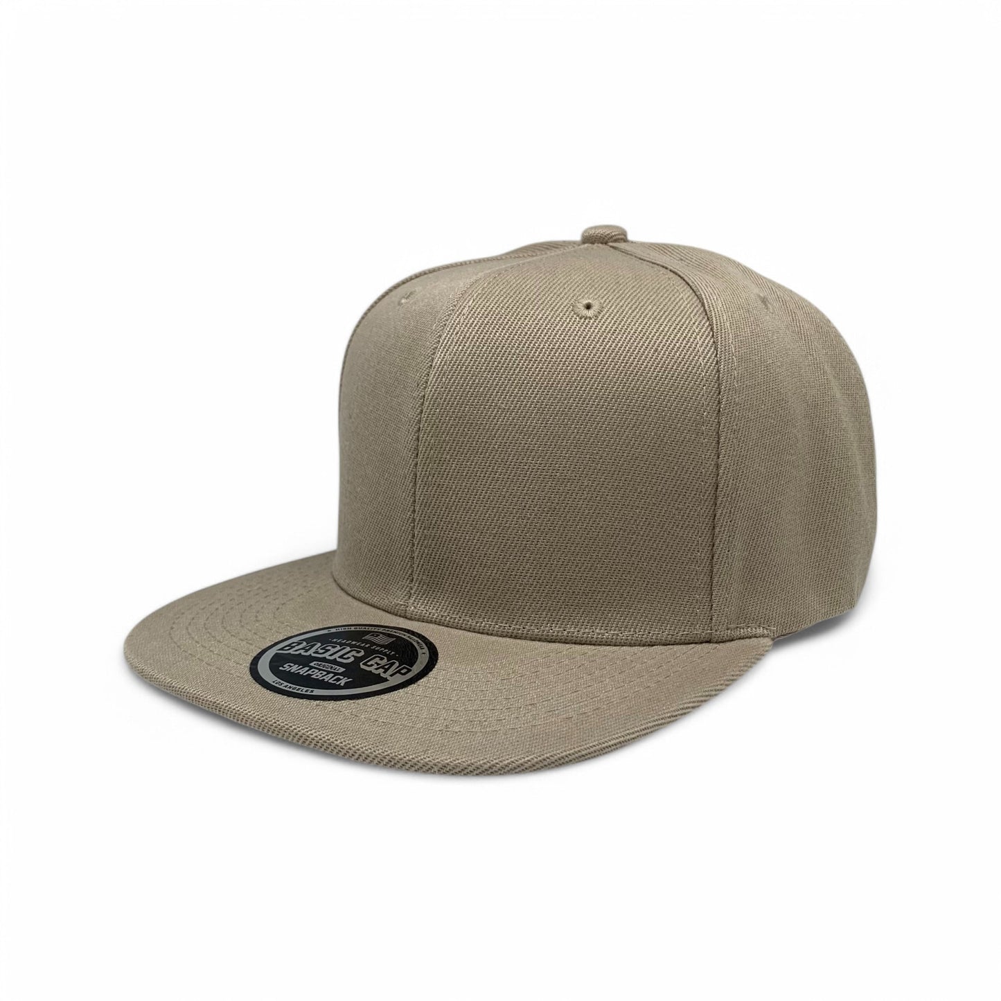 Plain Poly Snapback Hat 8002