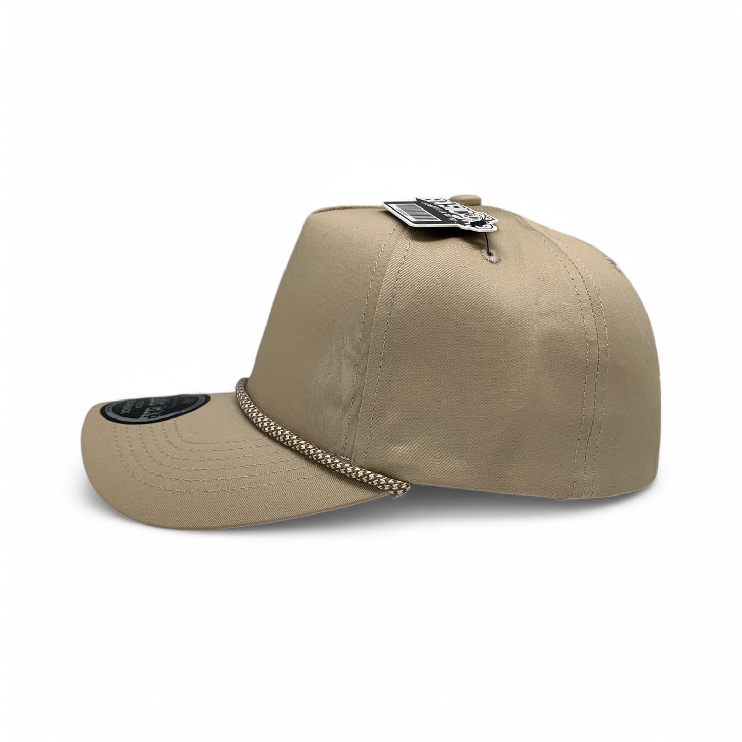 PLAIN CURVE 5PANEL WITH ROPE HAT - P5CR