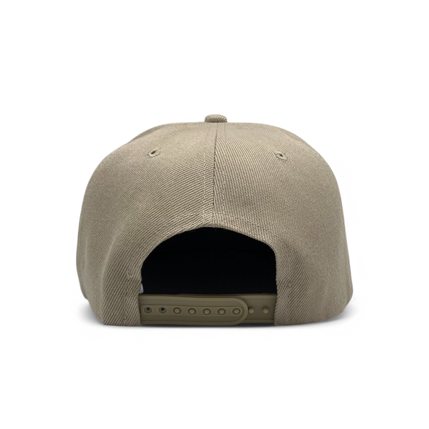 Plain Poly Snapback Hat 8002