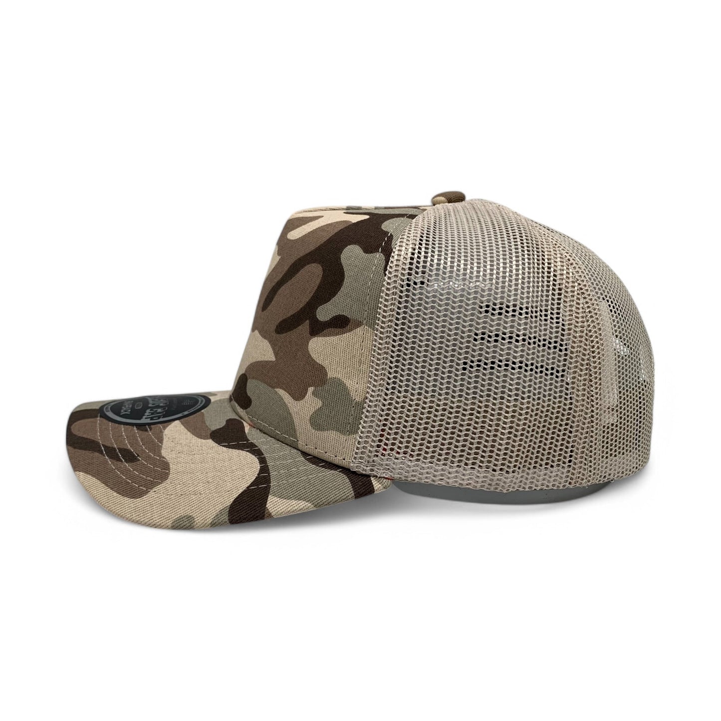 PLAIN CURVE 5PANEL CAMO PATTERN MESH - P5CCM