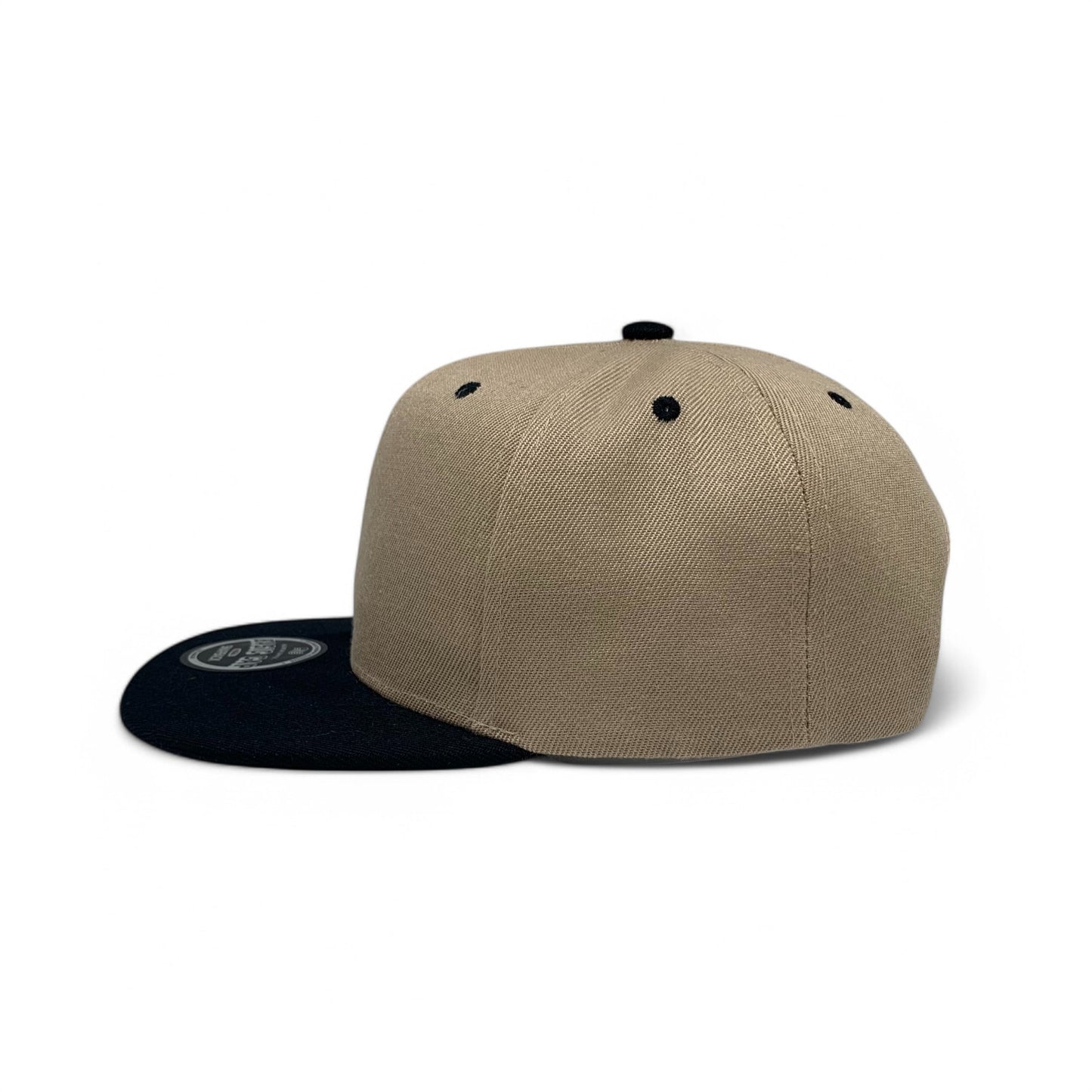 Plain Poly Snapback Hat 8002