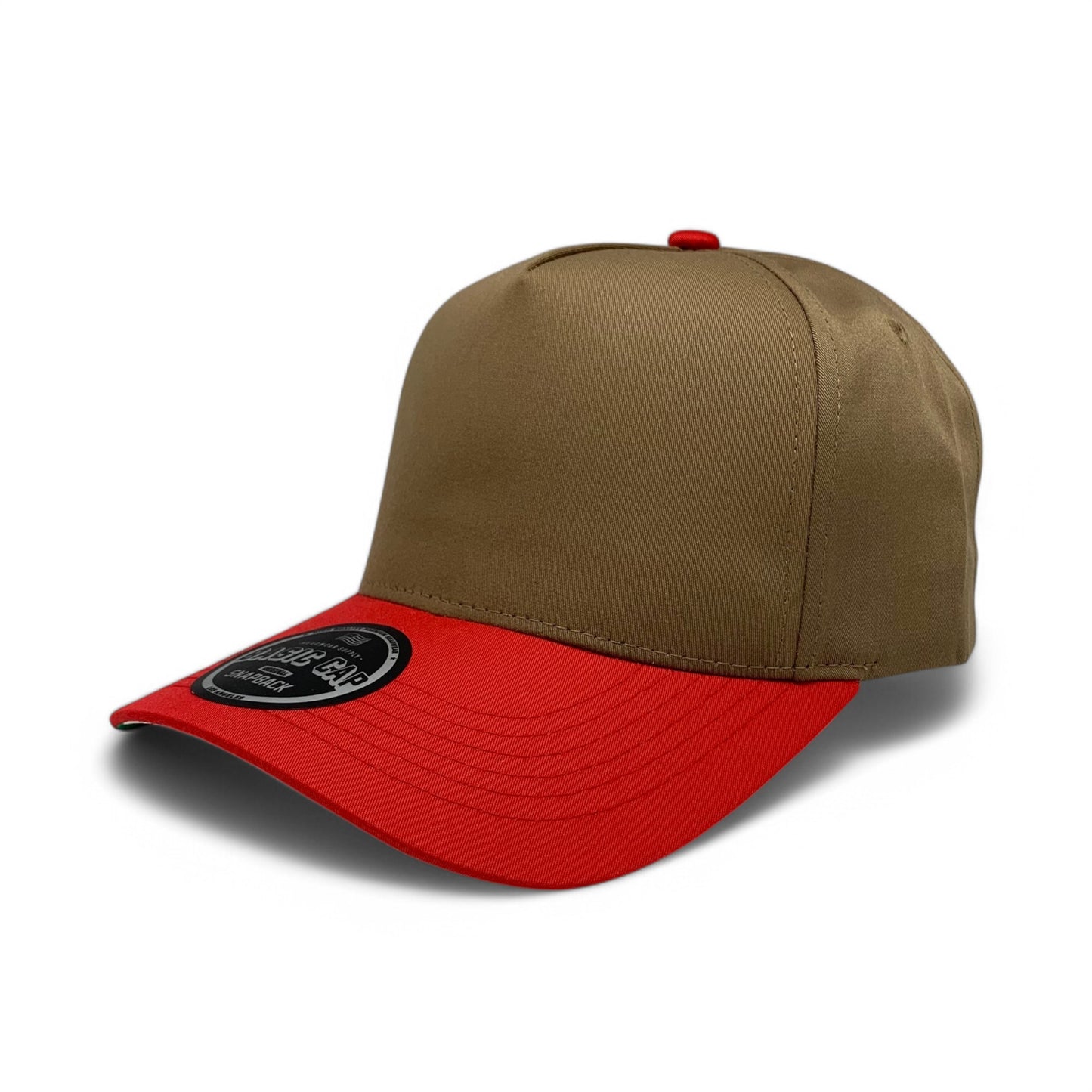 PLAIN CURVE 5PANEL UNDER MEXICO PRINTED HAT - P5CUM