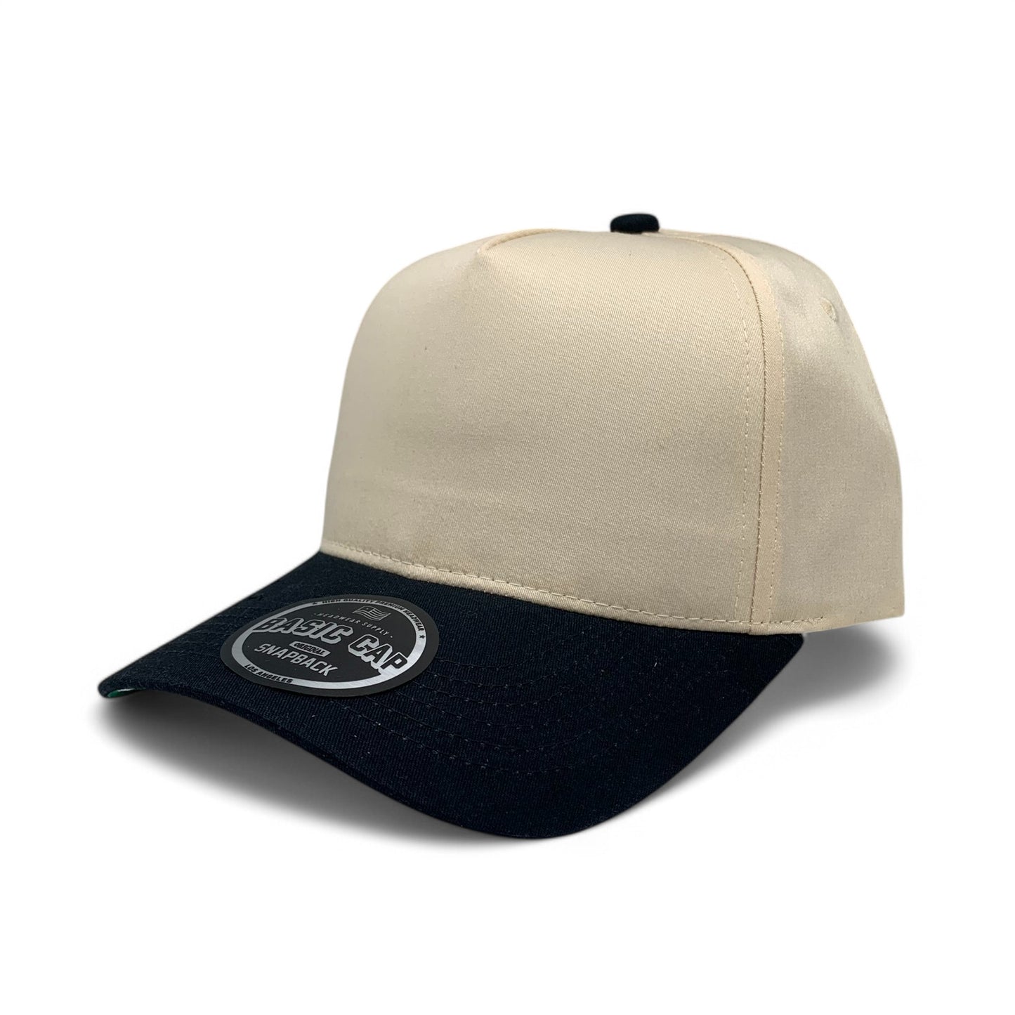 PLAIN CURVE 5PANEL UNDER MEXICO PRINTED HAT - P5CUM