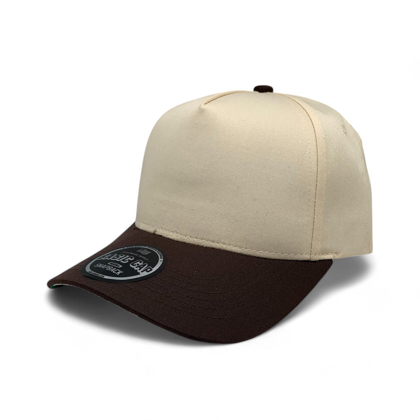 PLAIN CURVE 5PANEL UNDER MEXICO PRINTED HAT - P5CUM