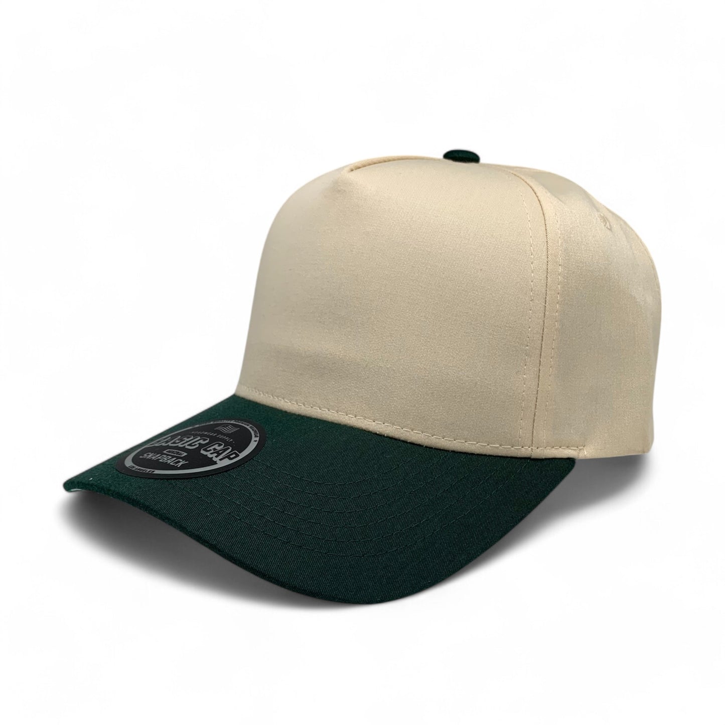 PLAIN CURVE 5PANEL UNDER MEXICO PRINTED HAT - P5CUM