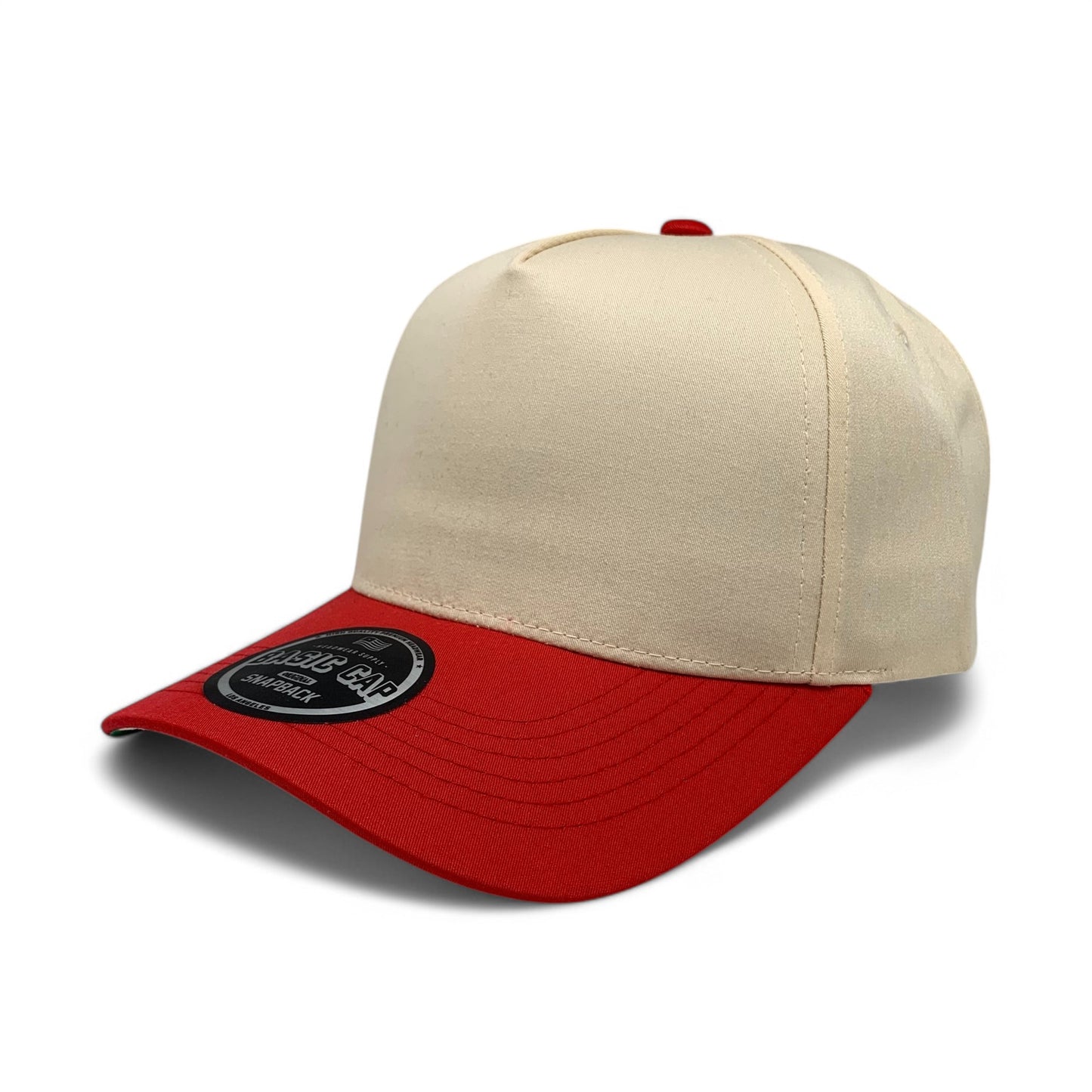 PLAIN CURVE 5PANEL UNDER MEXICO PRINTED HAT - P5CUM