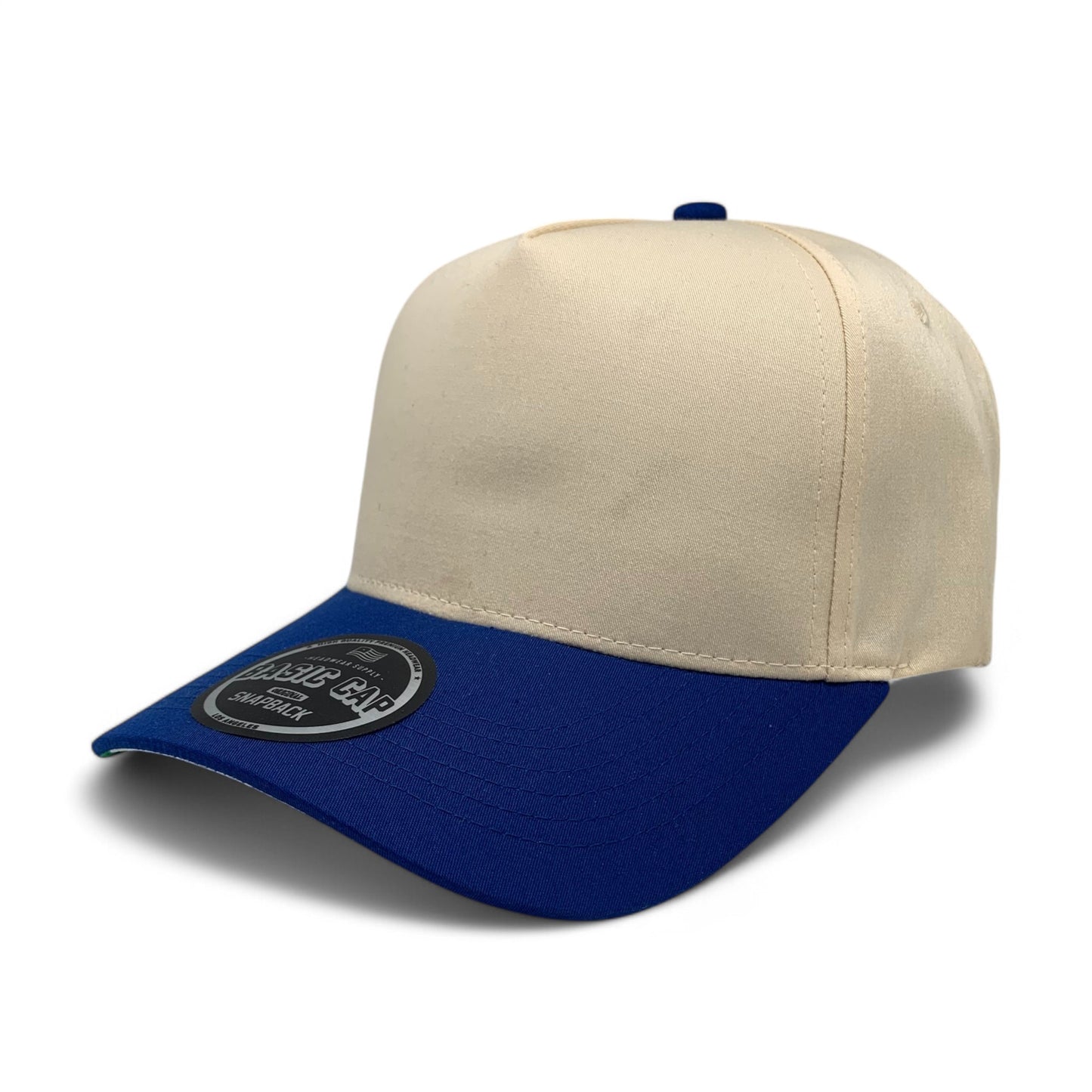 PLAIN CURVE 5PANEL UNDER MEXICO PRINTED HAT - P5CUM