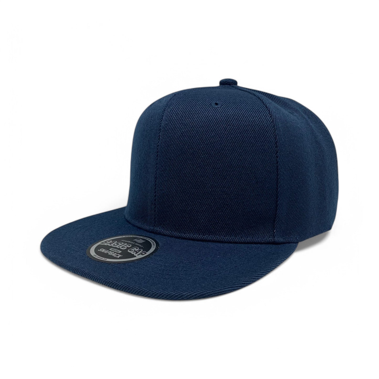 Plain Poly Snapback Hat 8002