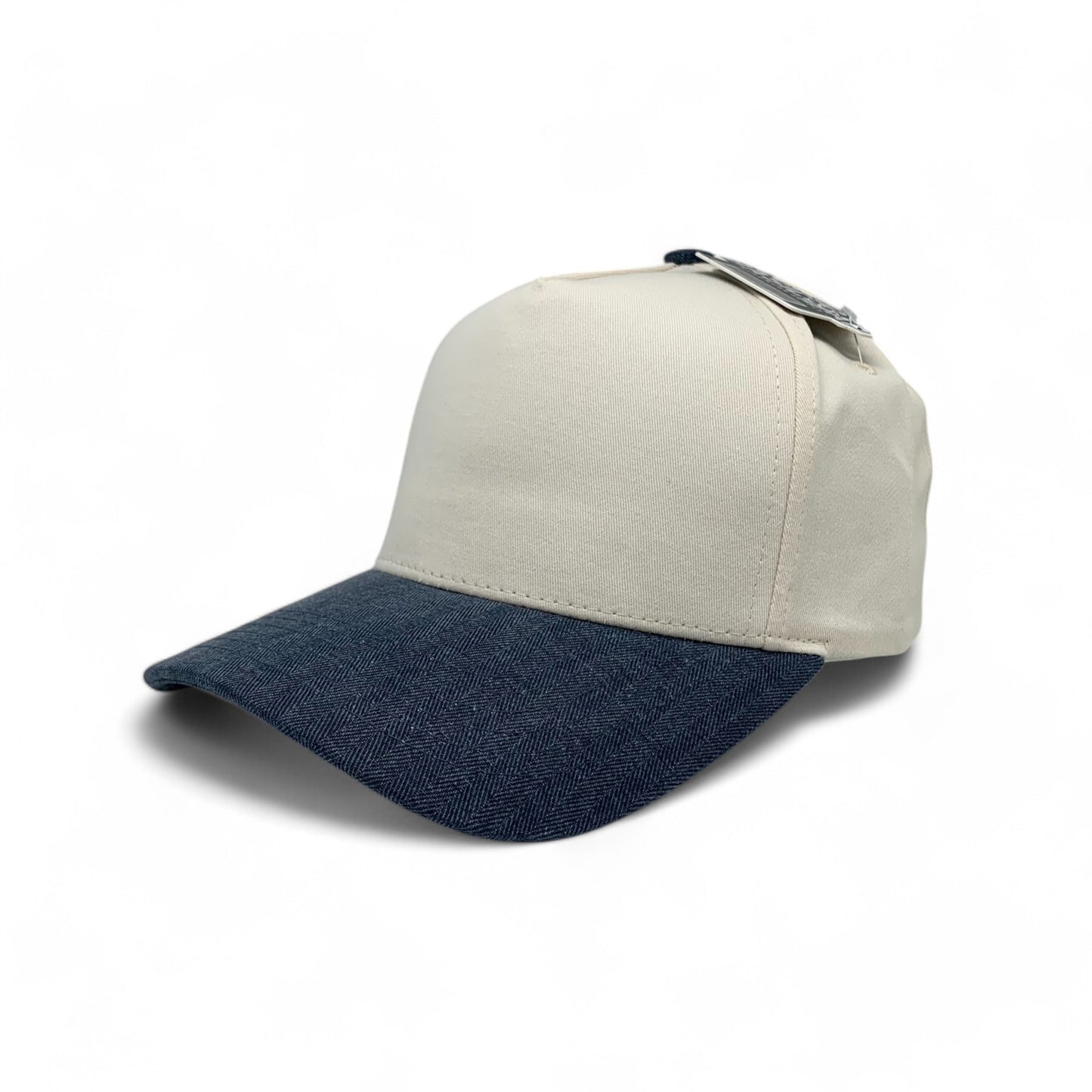PLAIN CURVE 5PANEL JEAN HAT - PJ5C