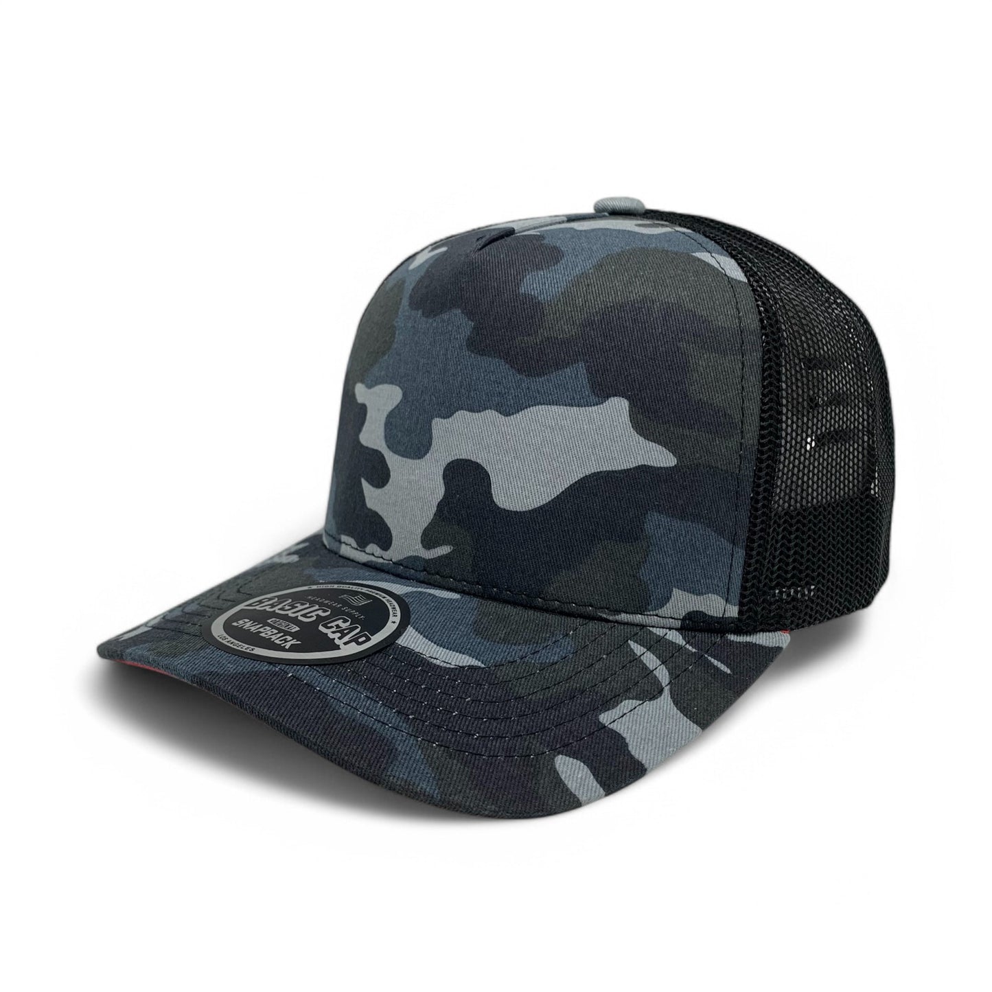 PLAIN CURVE 5PANEL CAMO PATTERN MESH - P5CCM