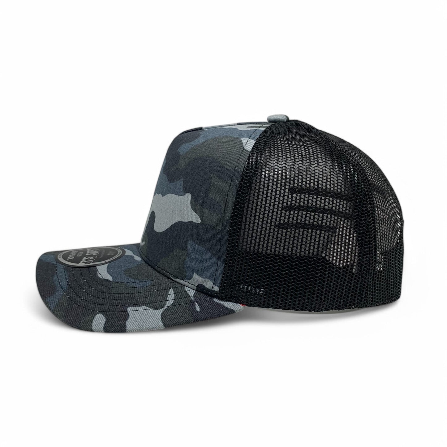 PLAIN CURVE 5PANEL CAMO PATTERN MESH - P5CCM