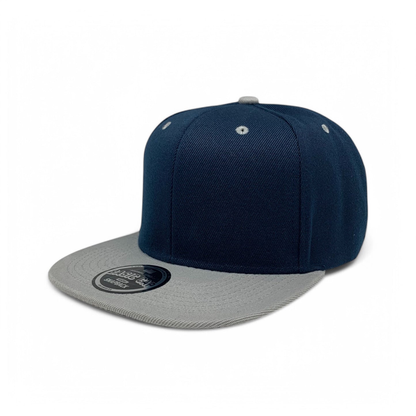 Plain Poly Snapback Hat 8002