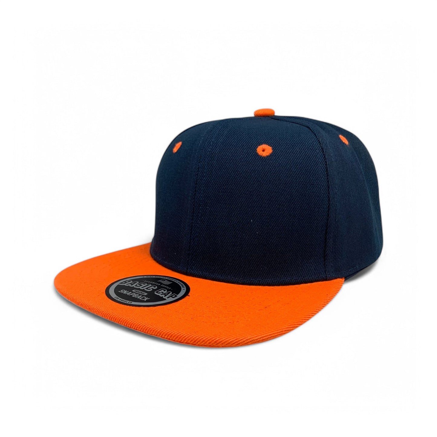 Plain Poly Snapback Hat 8002