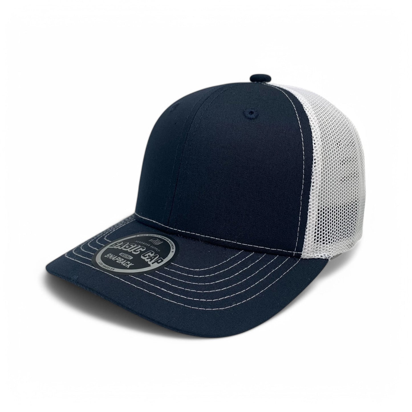 PLAIN CURVE 6PANEL JUNIOR MESH - P6JM