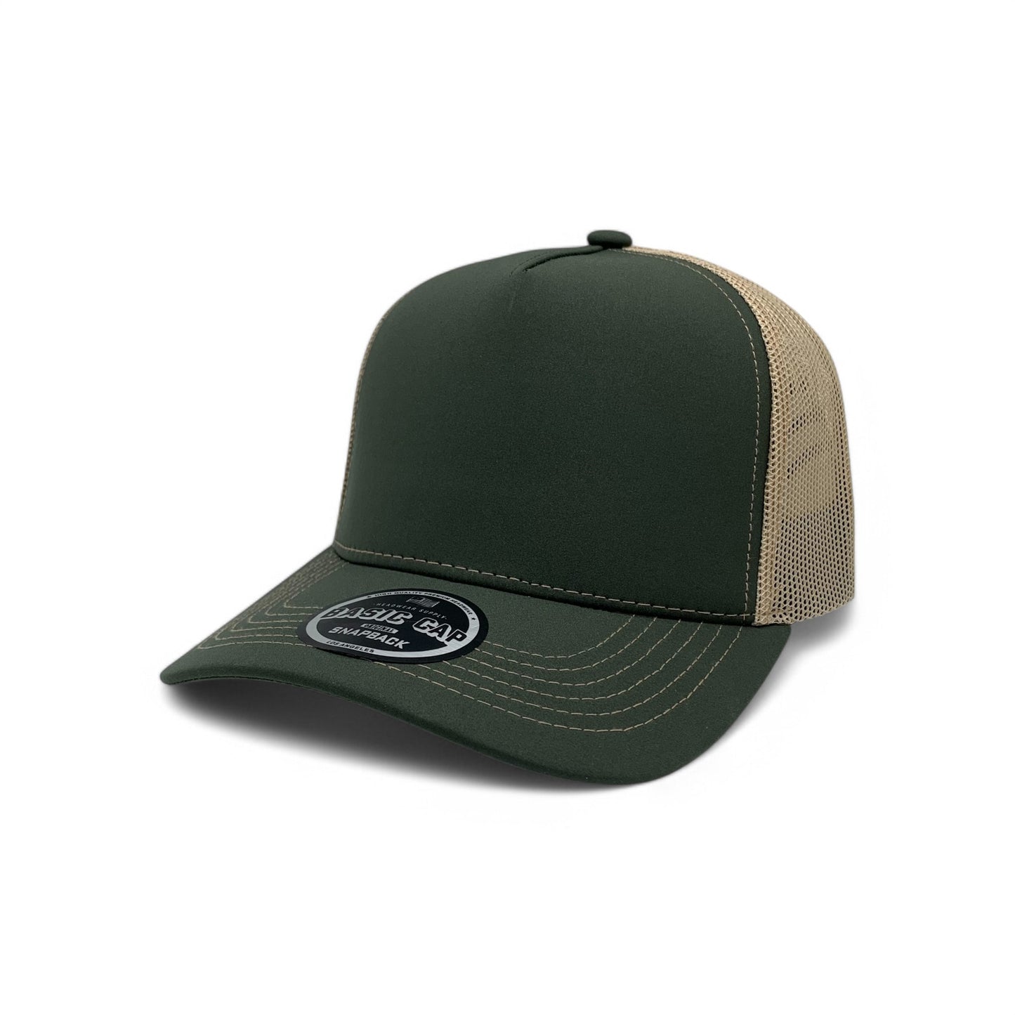 Plain 5Panel Curve Mesh 5003