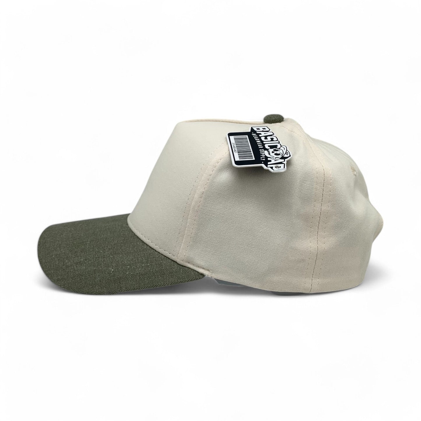 PLAIN CURVE 5PANEL JEAN HAT - PJ5C