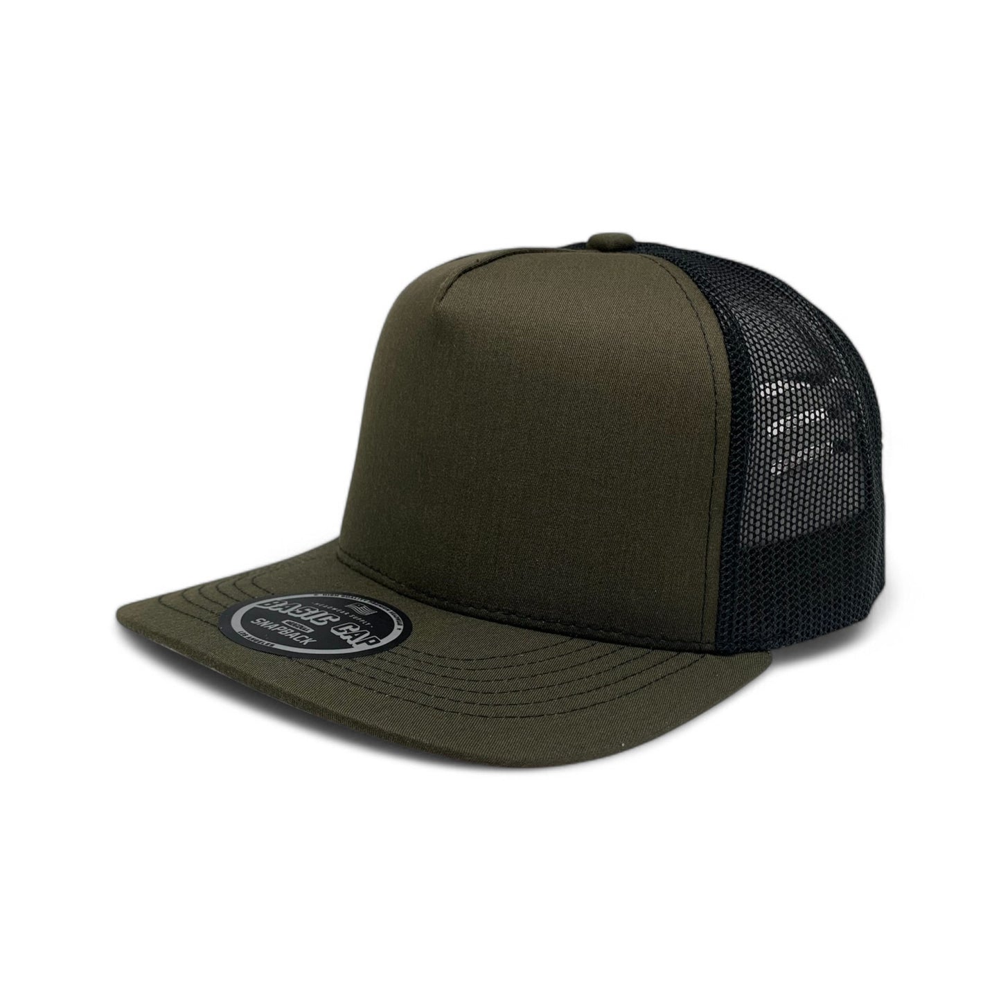 PLAIN CURVE 5PANEL UNDER MEXICO PRINTED MESH HAT - P5MM