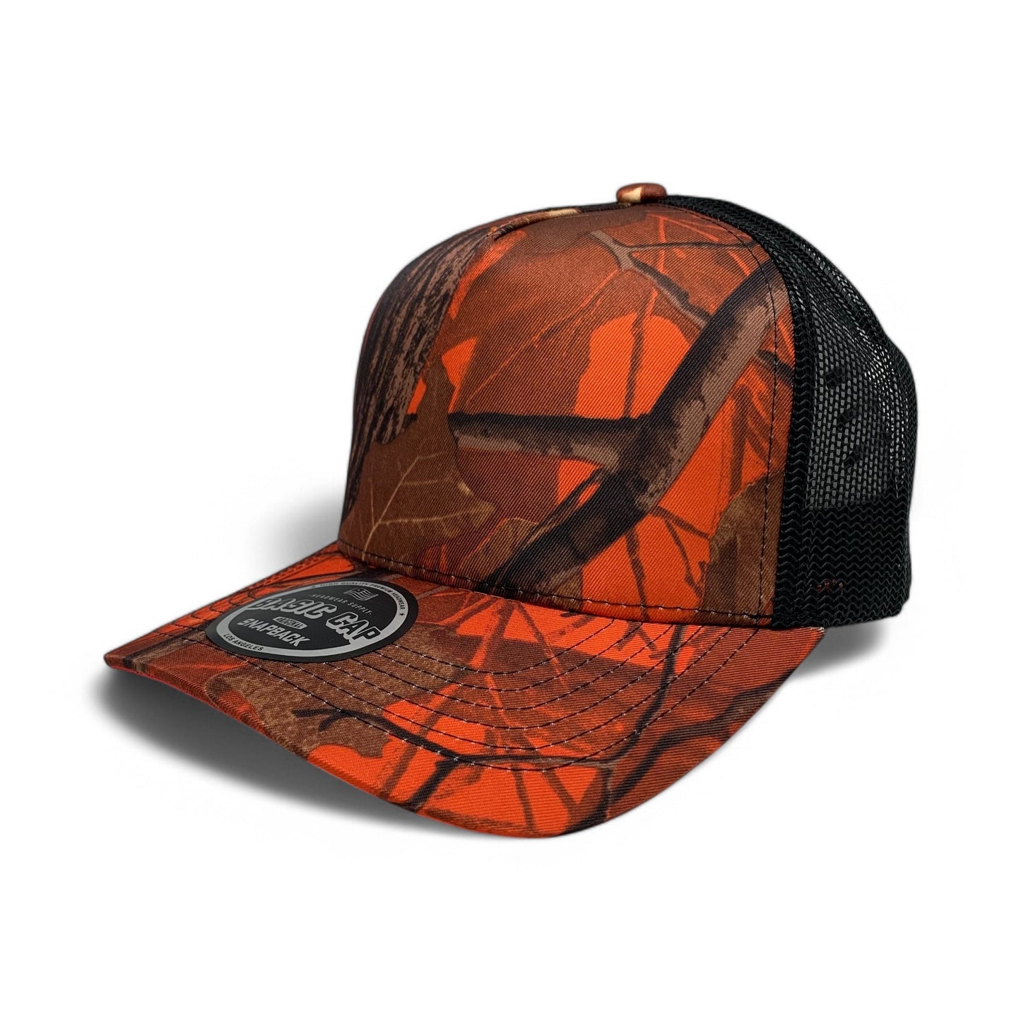 PLAIN CURVE 5PANEL CAMO PATTERN MESH - P5CCM