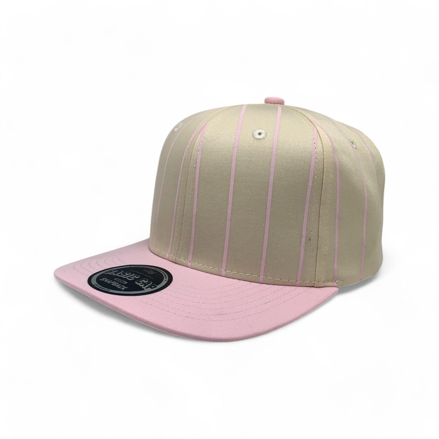 PLAIN FLAT PIN STRIPE HAT - PFPS