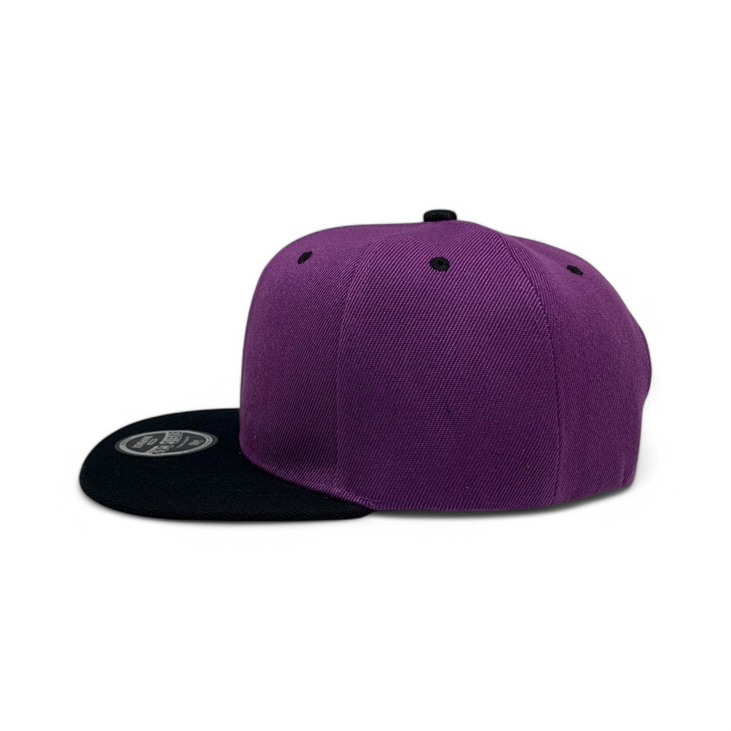 Plain Poly Snapback Hat 8002