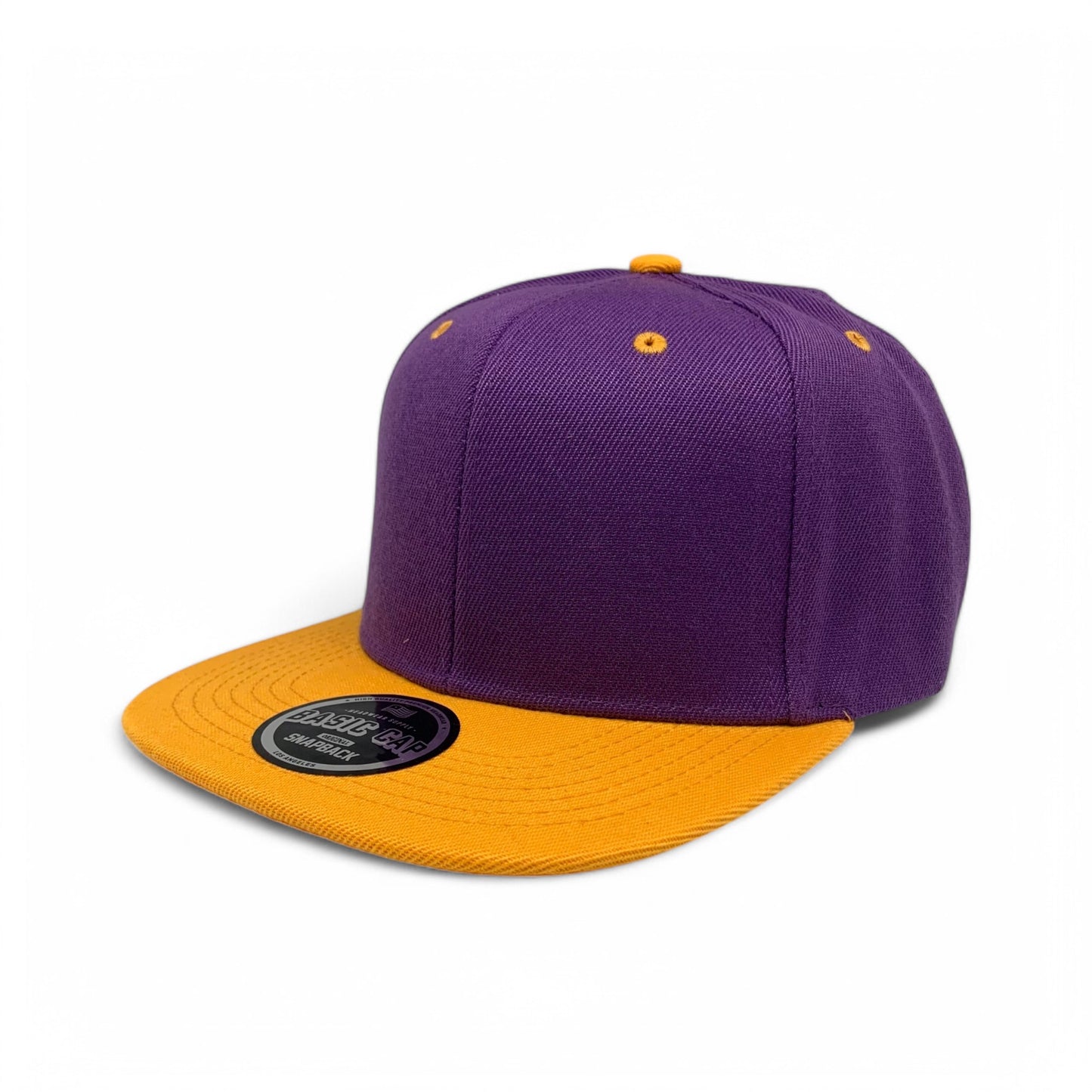 Plain Poly Snapback Hat 8002
