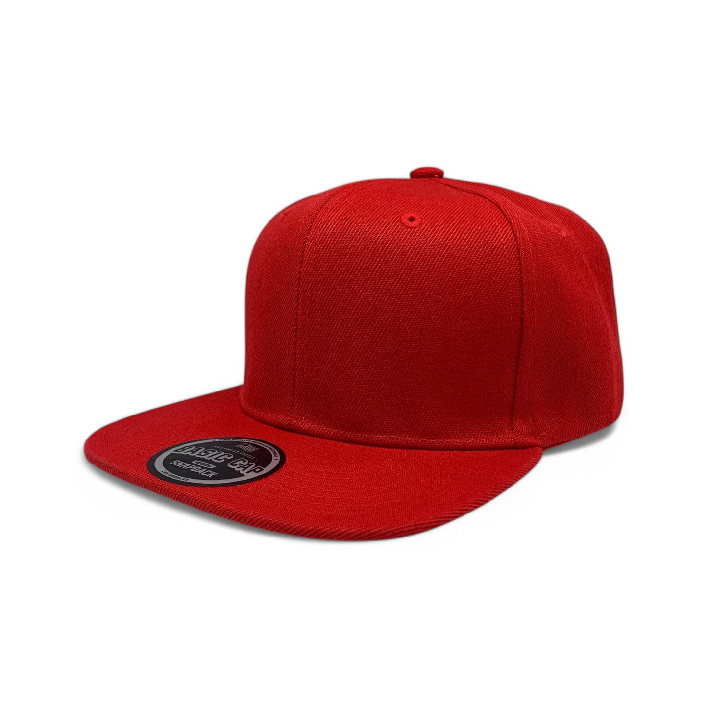 Plain Poly Snapback Hat 8002