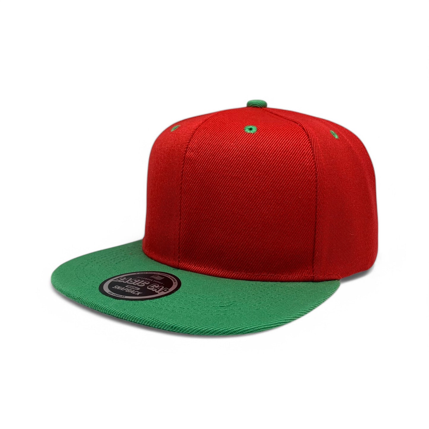 Plain Poly Snapback Hat 8002
