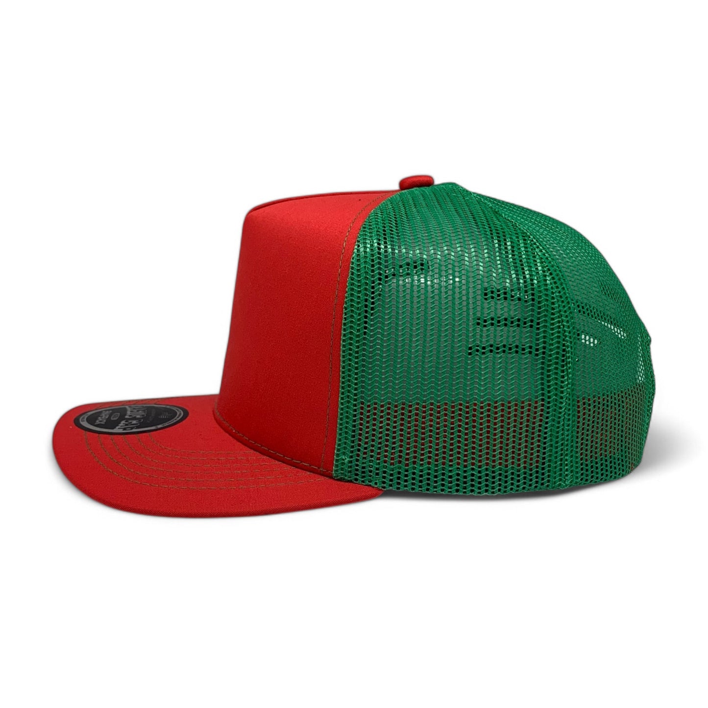 PLAIN CURVE 5PANEL UNDER MEXICO PRINTED MESH HAT - P5MM
