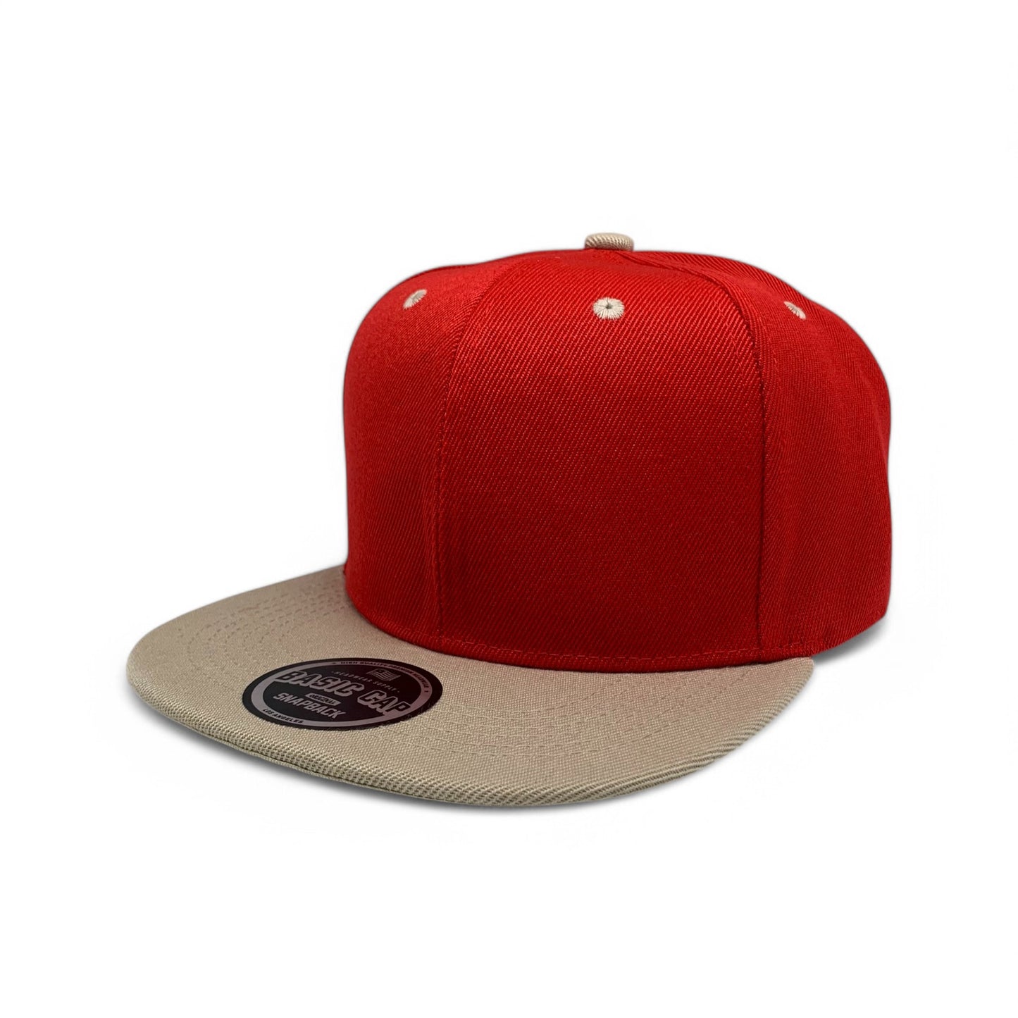 Plain Poly Snapback Hat 8002