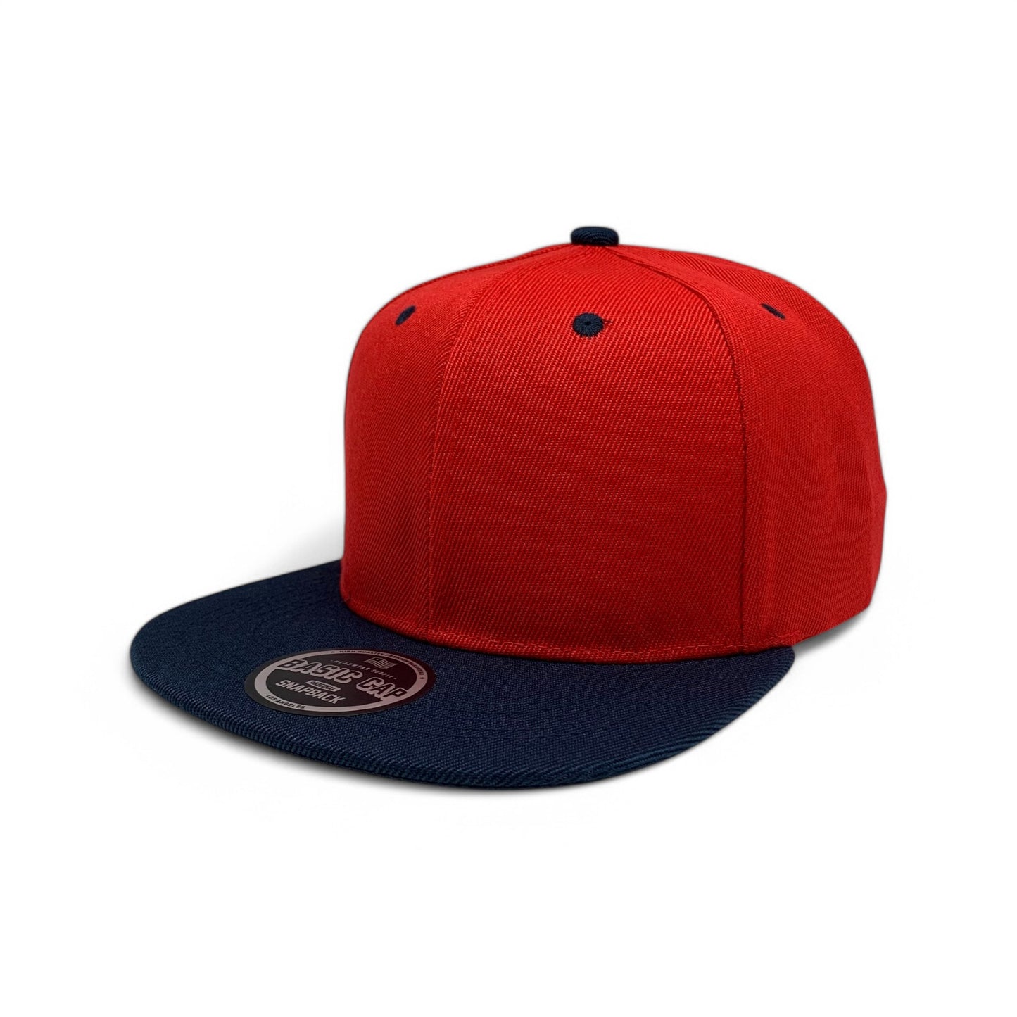 Plain Poly Snapback Hat 8002