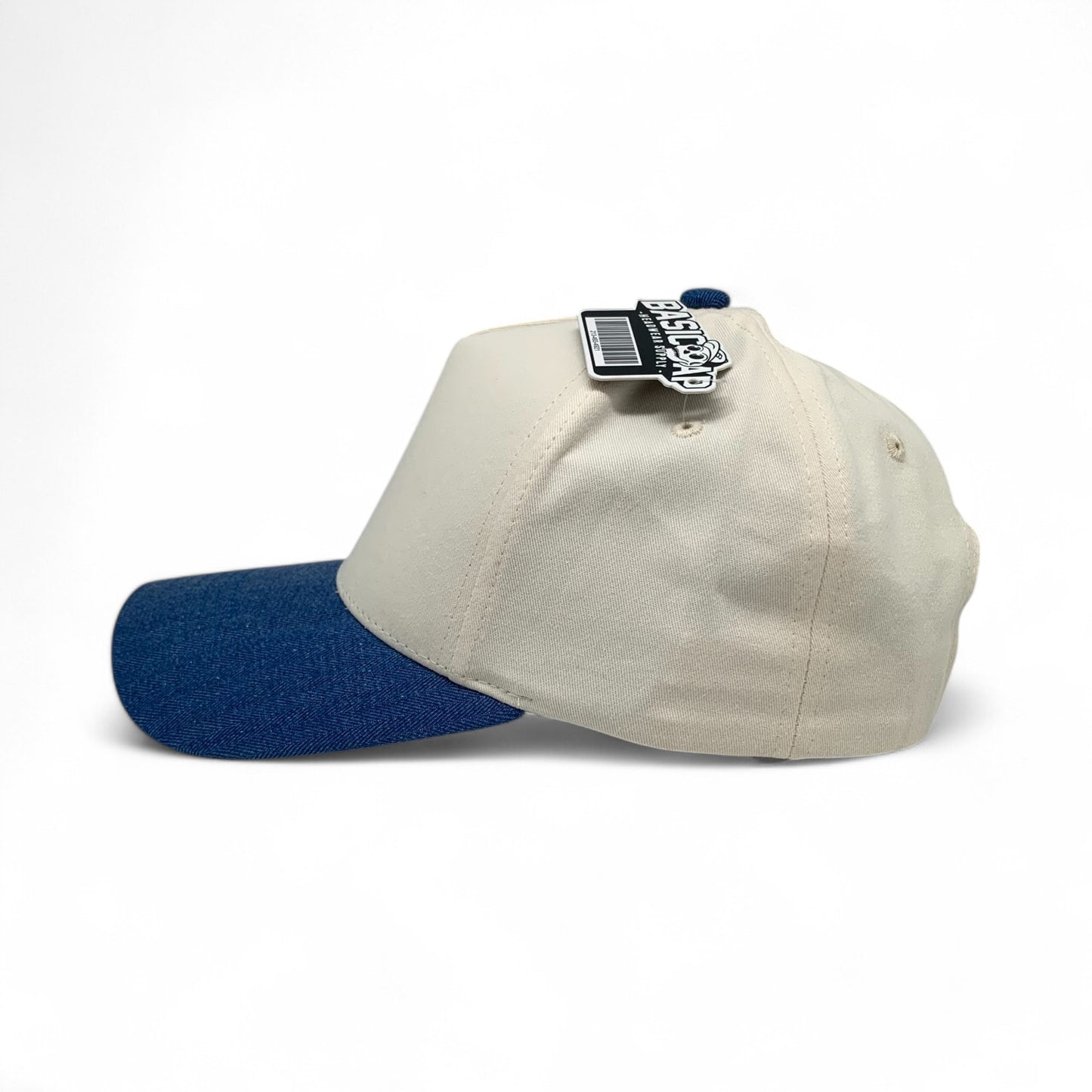 PLAIN CURVE 5PANEL JEAN HAT - PJ5C