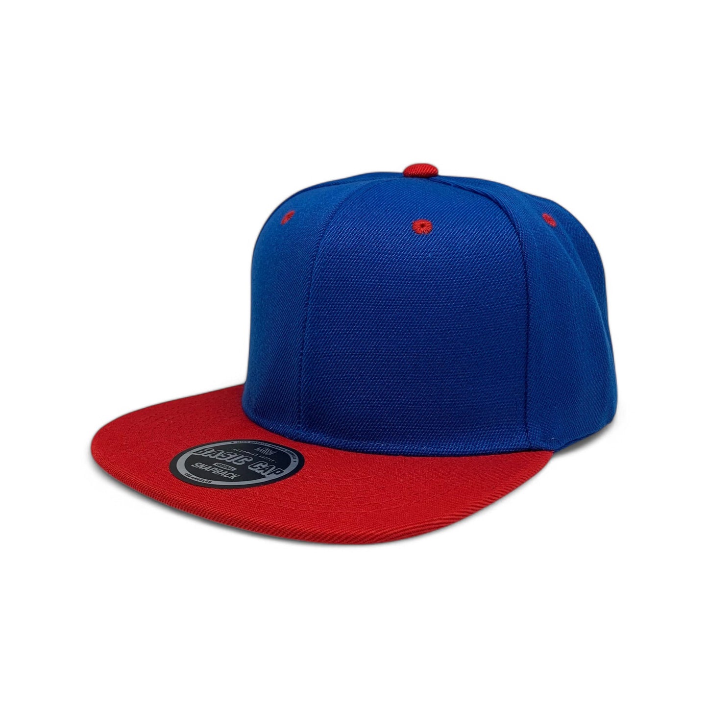 Plain Poly Snapback Hat 8002