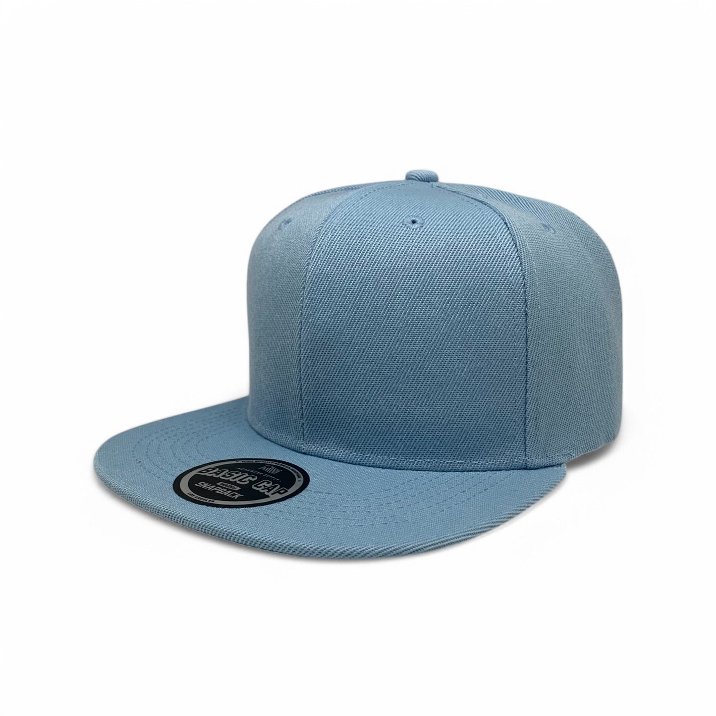Plain Poly Snapback Hat 8002